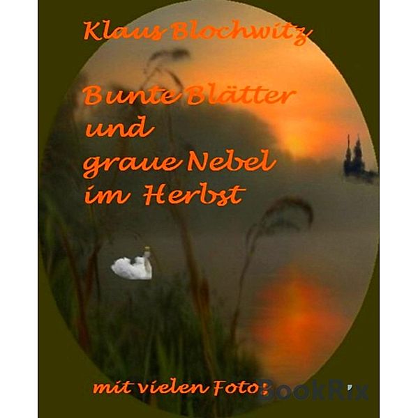 Bunte Blätter und graue Nebel im Herbst, Klaus Blochwitz