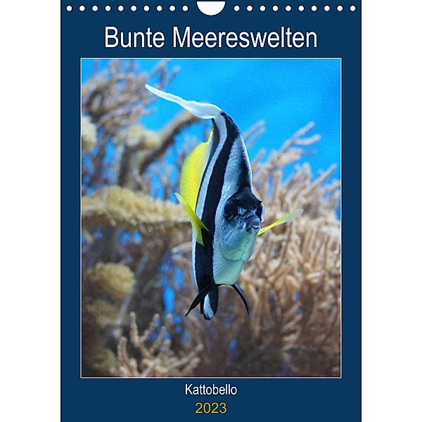 Bunte Meereswelten (Wandkalender 2023 DIN A4 hoch), Kattobello