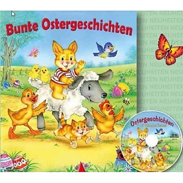 Bunte Ostergeschichten, m. Audio-CD