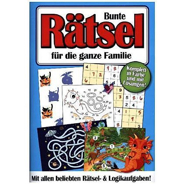 Bunte Rätsel für die Familie