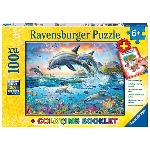 Bunte Unterwasserwelt (Kinderpuzzle)
