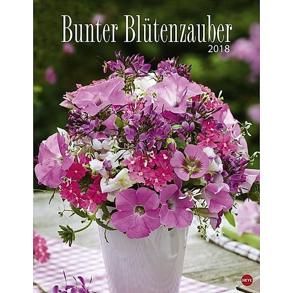 Bunter Blütenzauber Posterkalender - Kalender 2018