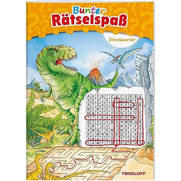 Bunter Rätselspaß / Bunter Rätselspaß: Dinosaurier