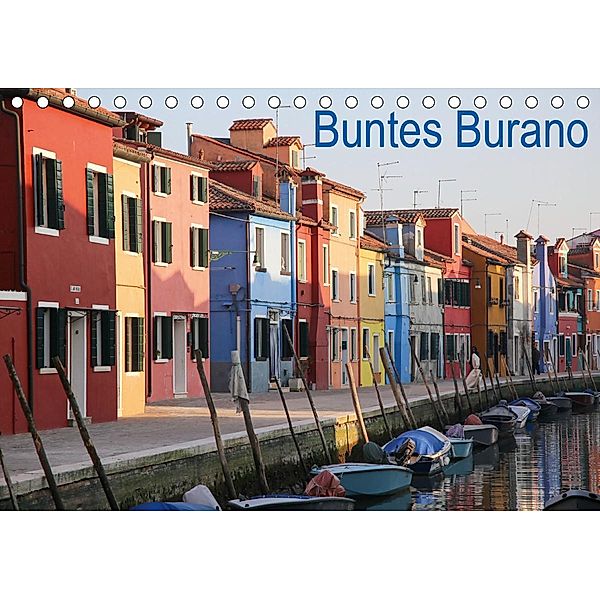 Buntes Burano (Tischkalender 2021 DIN A5 quer), Marco Odasso