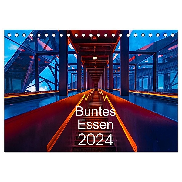 Buntes Essen 2024 (Tischkalender 2024 DIN A5 quer), CALVENDO Monatskalender, Klaus Fritsche