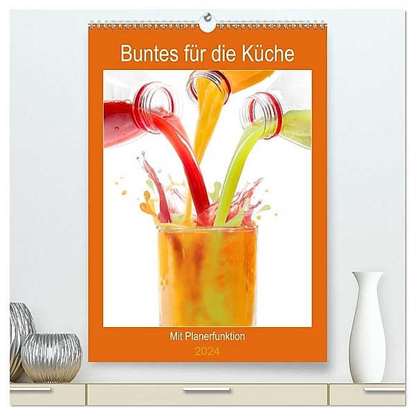 Buntes für die Küche (hochwertiger Premium Wandkalender 2024 DIN A2 hoch), Kunstdruck in Hochglanz, Carmen Steiner und Matthias Konrad