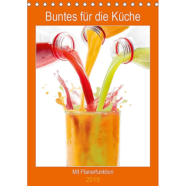 Buntes für die Küche (Tischkalender 2019 DIN A5 hoch), Carmen Steiner und Matthias Konrad