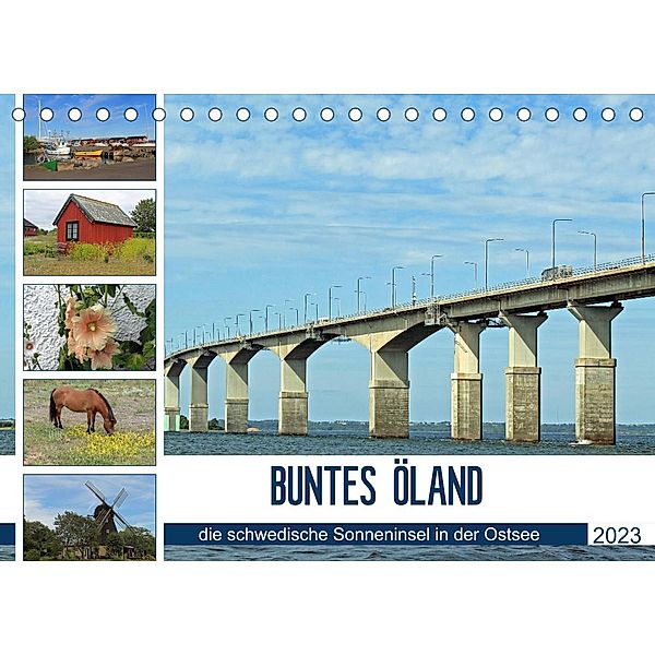 BUNTES ÖLAND (Tischkalender 2023 DIN A5 quer), Konstanze Junghanns