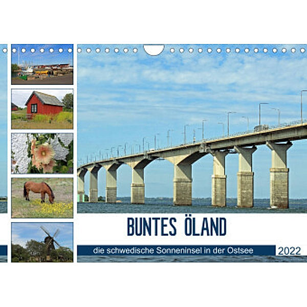 BUNTES ÖLAND (Wandkalender 2022 DIN A4 quer), Konstanze Junghanns