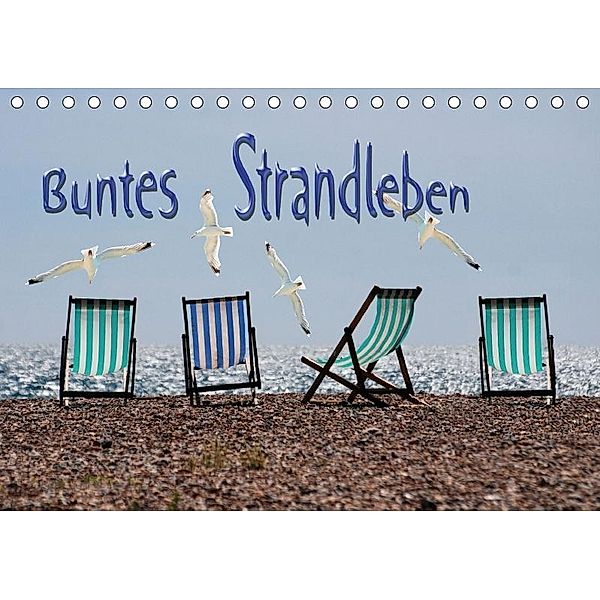 Buntes Strandleben (Tischkalender 2017 DIN A5 quer), Renate Bleicher