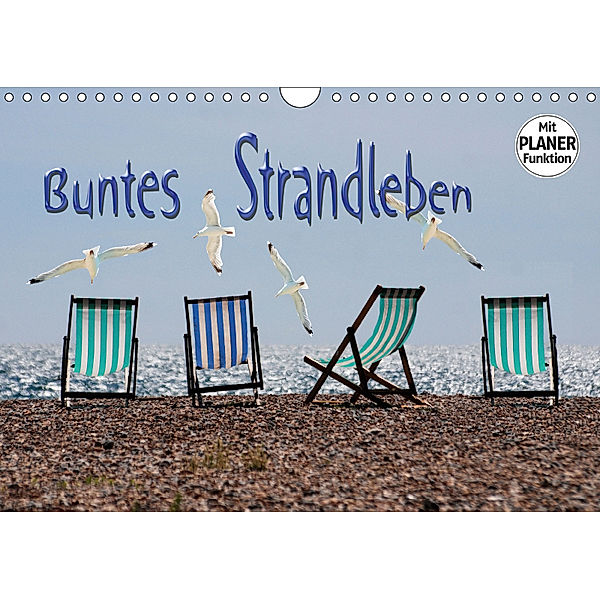 Buntes Strandleben (Wandkalender 2019 DIN A4 quer), Renate Bleicher