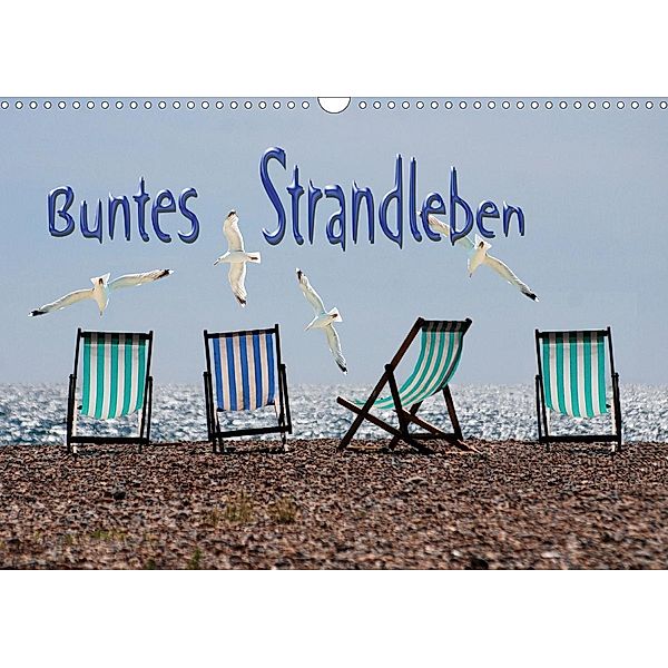 Buntes Strandleben (Wandkalender 2021 DIN A3 quer), Renate Bleicher