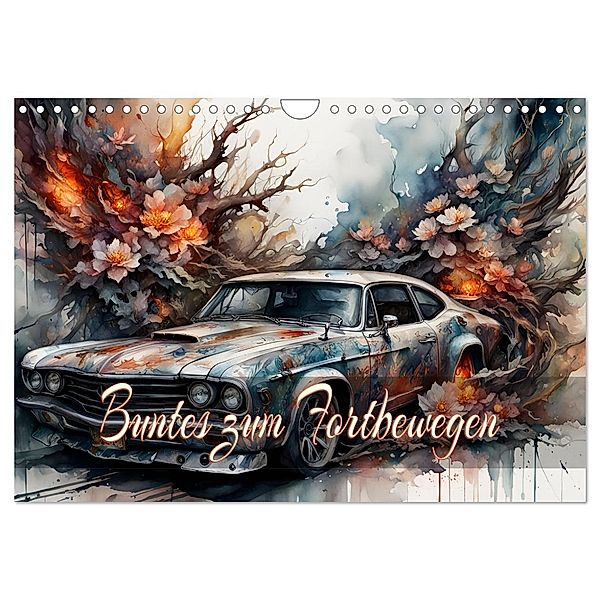 Buntes zum Fortbewegen (Wandkalender 2025 DIN A4 quer), CALVENDO Monatskalender, Calvendo, Dusanka Djeric