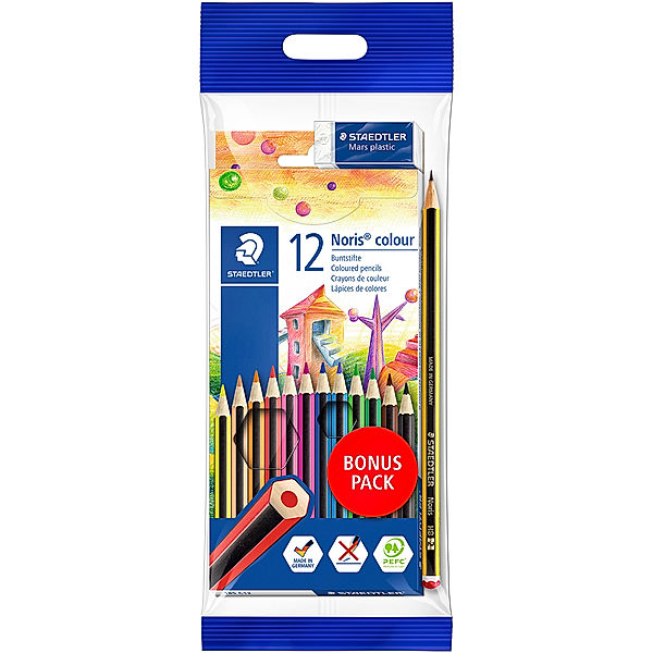 STAEDTLER Buntstiftset NORIS COLOUR 14-teilig