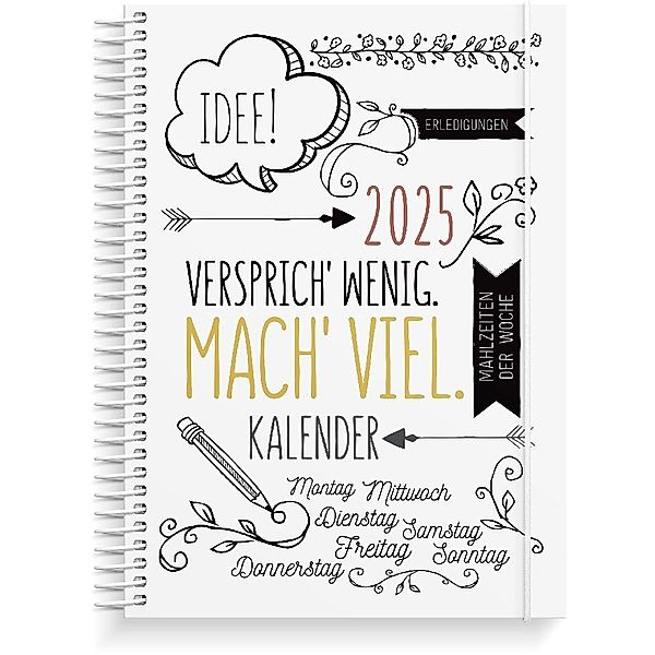 Burde Doodle Kalender 2025