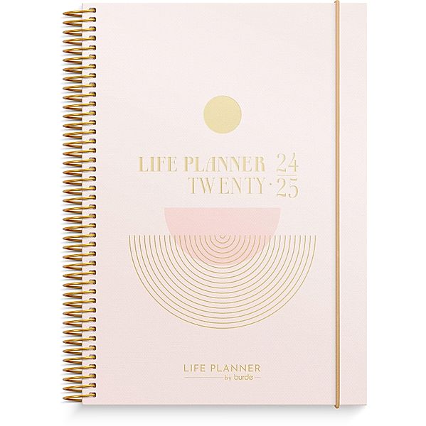 Burde Life Planner Pink Schülerkalender 2024/2025