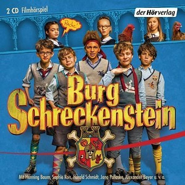 Burg Schreckenstein, 2 Audio-CDs, Oliver Hassencamp