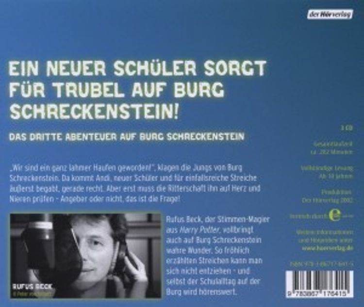 Burg Schreckenstein - 3 - Auf Schreckenstein gibt's täglich Spaß Hörbuch