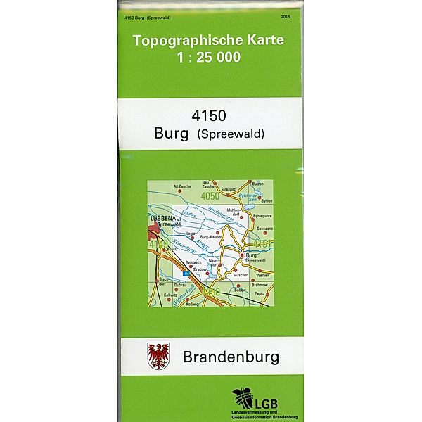 Burg (Spreewald) 1 : 25 000