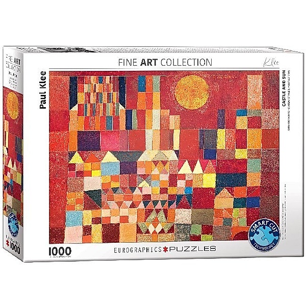 Eurographics Burg und Sonne (Puzzle), Paul Klee