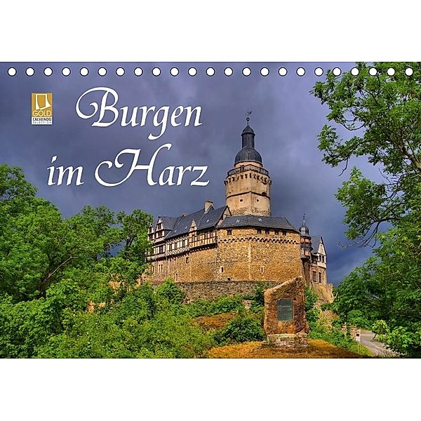 Burgen im Harz (Tischkalender 2018 DIN A5 quer), LianeM