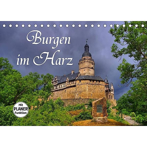 Burgen im Harz (Tischkalender 2023 DIN A5 quer), LianeM