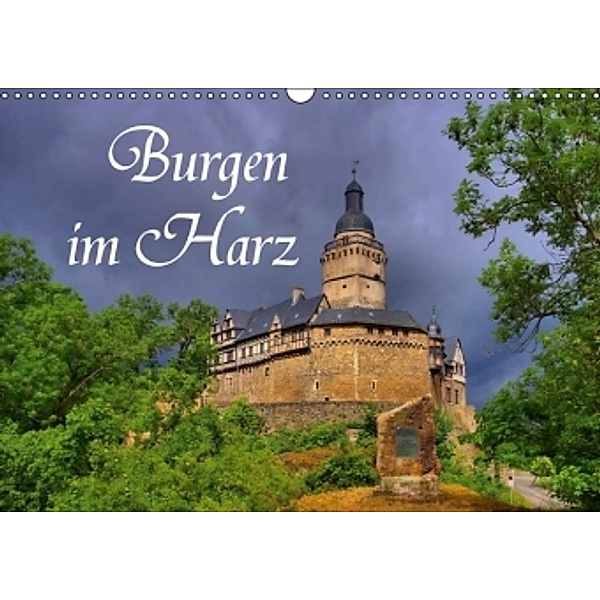 Burgen im Harz (Wandkalender 2016 DIN A3 quer), LianeM