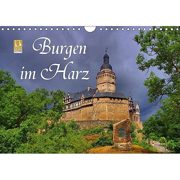 Burgen im Harz (Wandkalender 2019 DIN A4 quer), LianeM