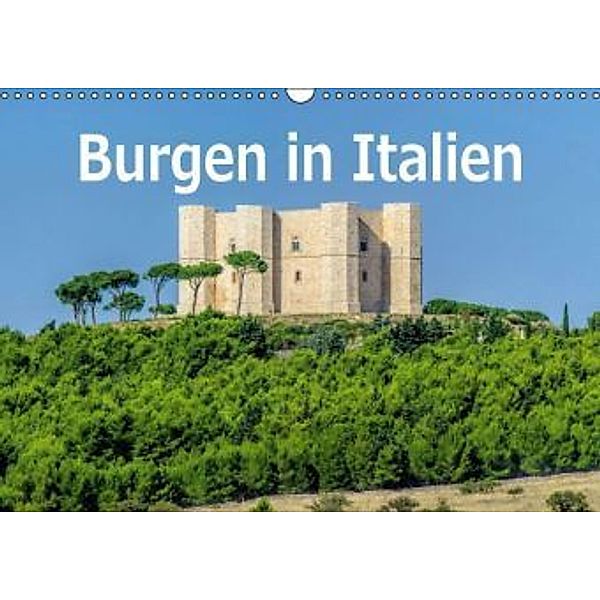 Burgen in Italien (Wandkalender 2016 DIN A3 quer), LianeM