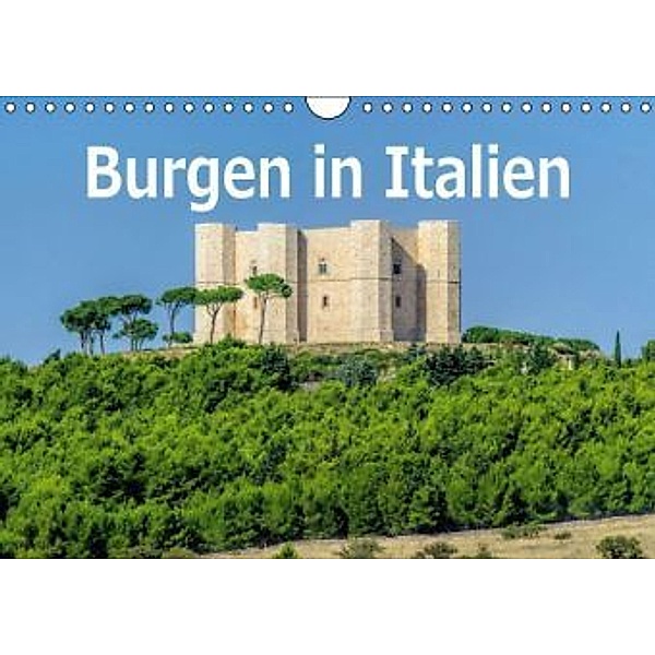 Burgen in Italien (Wandkalender 2016 DIN A4 quer), LianeM
