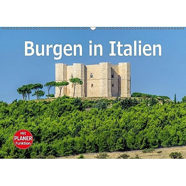 Burgen in Italien (Wandkalender 2017 DIN A2 quer), LianeM