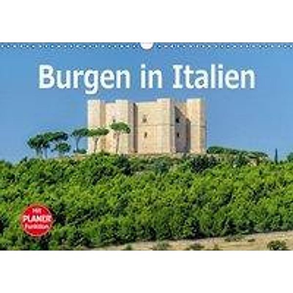 Burgen in Italien (Wandkalender 2019 DIN A3 quer), LianeM