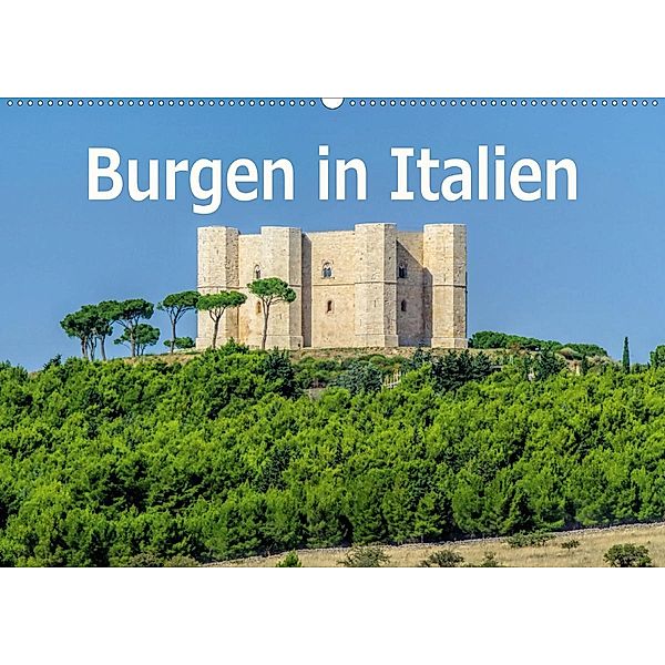 Burgen in Italien (Wandkalender 2020 DIN A2 quer)