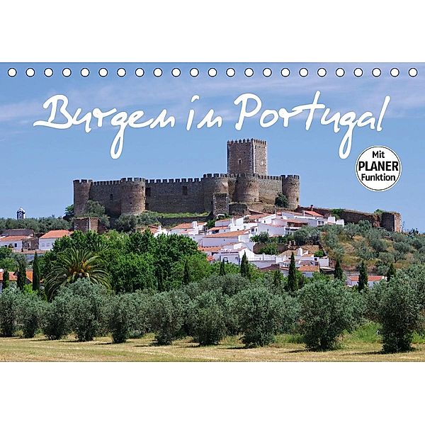 Burgen in Portugal (Tischkalender 2020 DIN A5 quer)