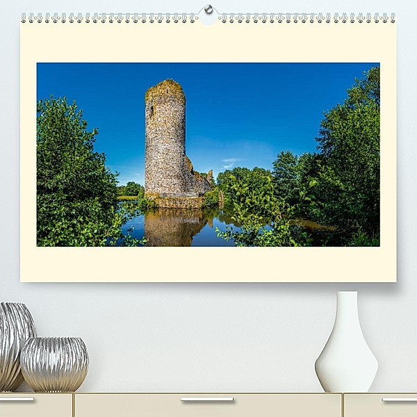 Burgen in Rheinland-Pfalz (Premium, hochwertiger DIN A2 Wandkalender 2023, Kunstdruck in Hochglanz), Erhard Hess, www.ehess.de