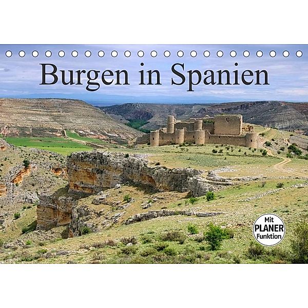 Burgen in Spanien (Tischkalender 2023 DIN A5 quer), LianeM