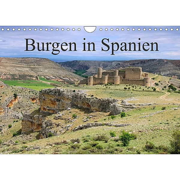 Burgen in Spanien (Wandkalender 2022 DIN A4 quer), LianeM