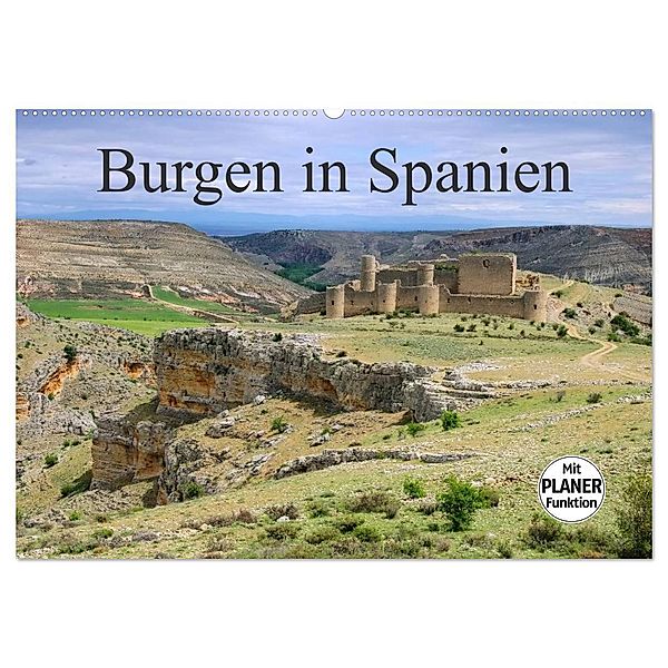 Burgen in Spanien (Wandkalender 2024 DIN A2 quer), CALVENDO Monatskalender, LianeM