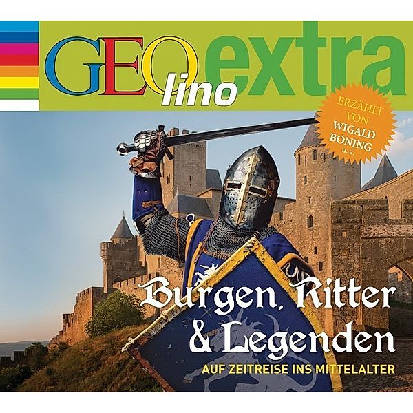Burgen, Ritter und Legenden - Auf Zeitreise ins Mittelalter,1 Audio-CD, Martin Nusch