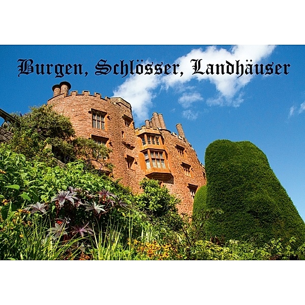Burgen, Schlösser, Landhäuser (Posterbuch DIN A3 quer), Gabriela Wernicke-Marfo