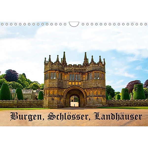 Burgen, Schlösser, Landhäuser (Wandkalender 2021 DIN A4 quer), Gabriela Wernicke-Marfo