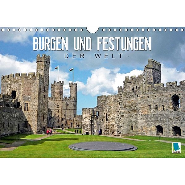 Burgen und Festungen der Welt (Wandkalender 2018 DIN A4 quer), CALVENDO