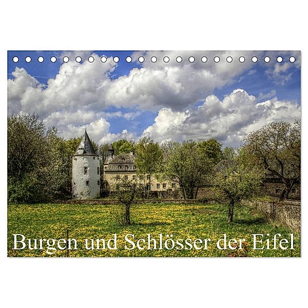 Burgen und Schlösser der Eifel (Tischkalender 2025 DIN A5 quer), CALVENDO Monatskalender, Calvendo, Arno Klatt
