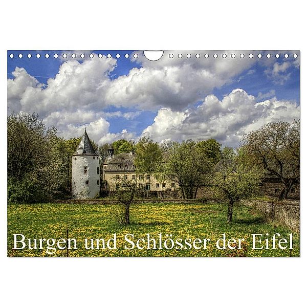 Burgen und Schlösser der Eifel (Wandkalender 2024 DIN A4 quer), CALVENDO Monatskalender, Arno Klatt