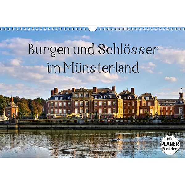 Burgen und Schlösser im Münsterland (Wandkalender 2020 DIN A3 quer), Paul Michalzik