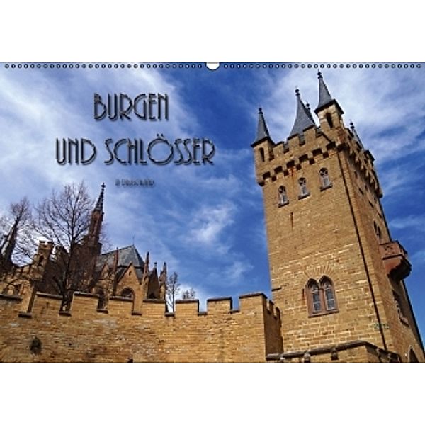 Burgen und Schlösser in Deutschland (Wandkalender 2015 DIN A2 quer), Flori0