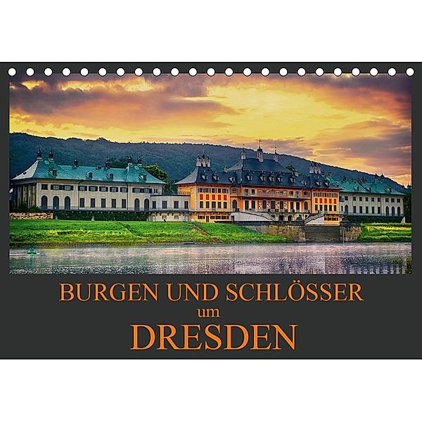 Burgen und Schlösser um Dresden (Tischkalender 2020 DIN A5 quer), Dirk Meutzner