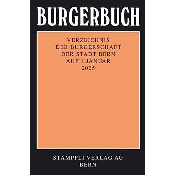 Burgerbuch 2005