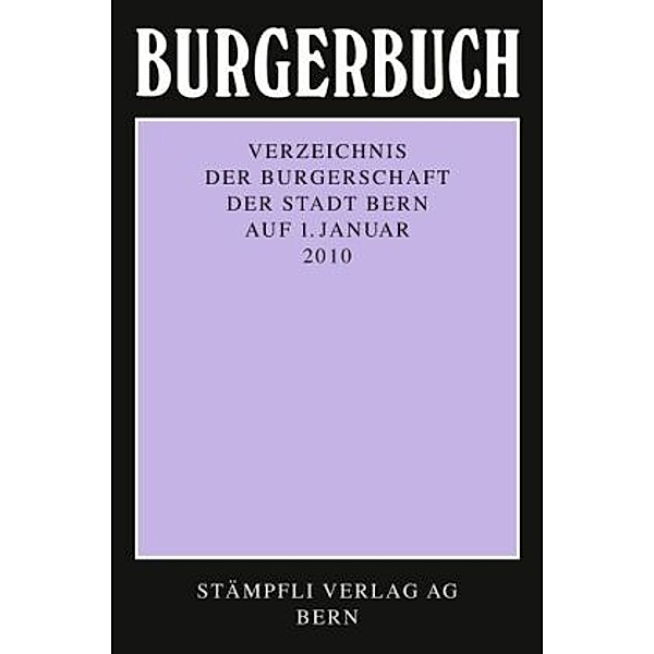 Burgerbuch 2010