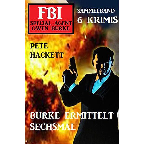 Burke ermittelt sechsmal: FBI Special Agent Owen Burke Sammelband 6 Krimis, Pete Hackett